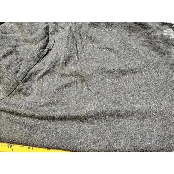 SOMOMA GRAY SPARKY LONG SLEEVE V-NECK TOP PLUS SIZE 4X - Picture 6 of 6